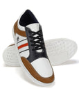 Paragon K1028G Men Casual Shoes | Stylish Walking Outdoor Shoes for Everyday Wear | Smart & Trendy Design | Comfortable Cushioned Soles White