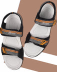 Paragon FBK1411G Men Stylish Sandals | Comfortable Sandals for Daily Outdoor Use | Casual Formal Sandals with Cushioned Soles