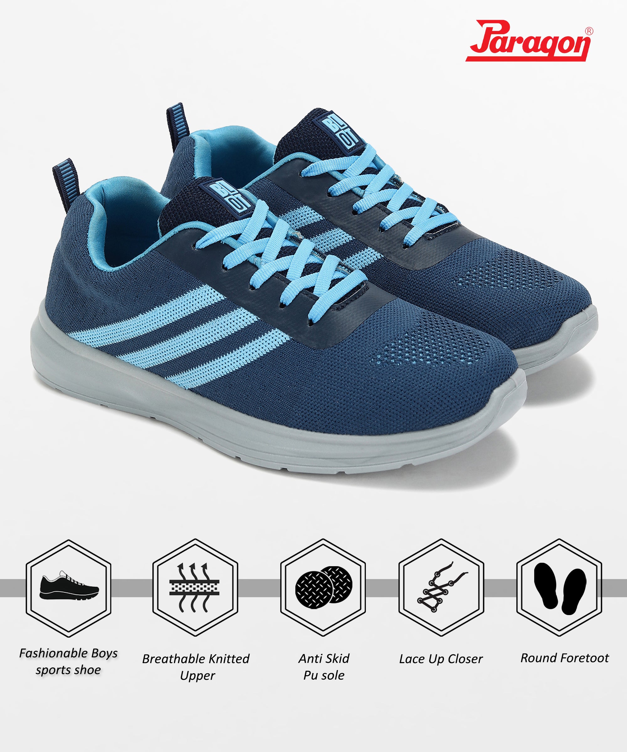 Paragon PUK8003B Kids Casual Fashion Shoes | Comfortable Trendy