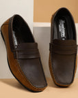 Paragon K11237G Men Loafers | Stylish Walking Outdoor Shoes | Daily & Occasion Wear | Smart & Trendy | Comfortable Cushioned Soles