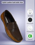 Paragon K11237G Men Loafers | Stylish Walking Outdoor Shoes | Daily & Occasion Wear | Smart & Trendy | Comfortable Cushioned Soles