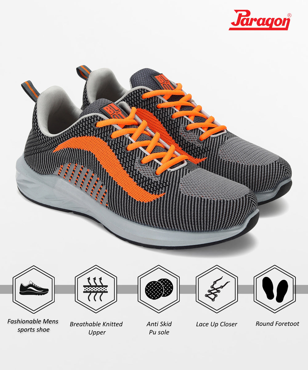 Paragon PUK1228G Men Casual Shoes | Stylish Walking Outdoor Shoes | Daily &amp; Occasion Wear | Smart &amp; Trendy | Comfortable Cushioned Soles