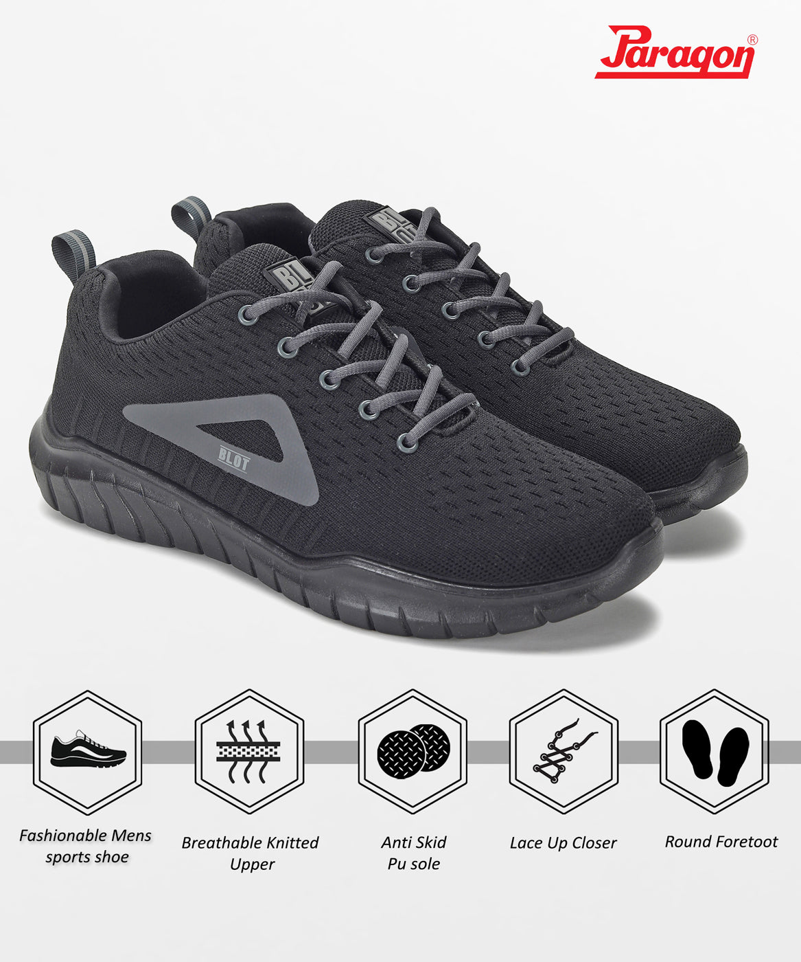 Paragon PUK1230G Men Casual Shoes | Stylish Walking Outdoor Shoes | Daily &amp; Occasion Wear | Smart &amp; Trendy | Comfortable Cushioned Soles