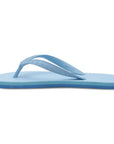 Women's Sky Blue Rubber Based Flip Flops