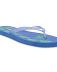 Women's Blue Stimulus Flip Flops