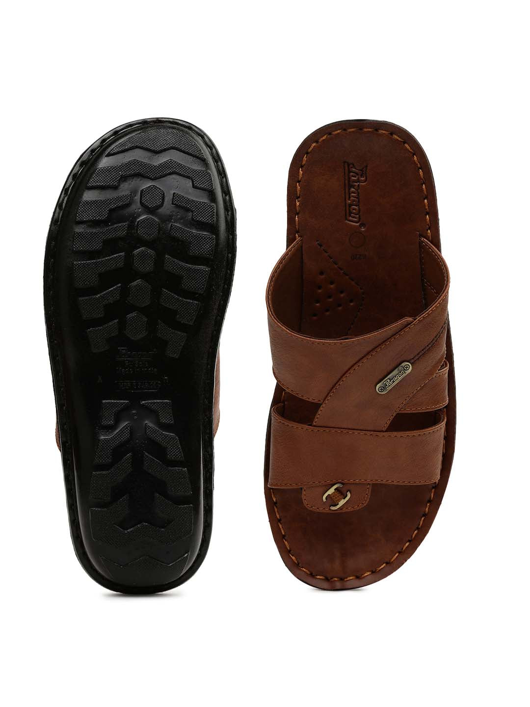 Paragon PU6220G Men Stylish Sandals | Comfortable Sandals for Daily Outdoor Use | Casual Formal Sandals with Cushioned Soles