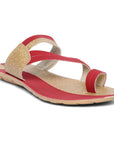 Women's Red Solea Sandal