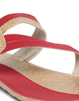 Women's Red Solea Sandal