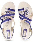 Women's Blue Solea Sandal
