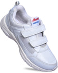 Paragon FBK0774K Kids Boys Girls School Shoes Comfortable Cushioned Soles | Durable | Daily & Occasion wear White