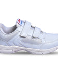 Paragon FBK0774K Kids Boys Girls School Shoes Comfortable Cushioned Soles | Durable | Daily & Occasion wear White