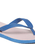Men's Blue Rubber Based Flip-Flops