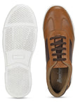 Paragon K1012G Men Casual Shoes | Stylish Walking Outdoor Shoes for Everyday Wear | Smart & Trendy Design  | Comfortable Cushioned Soles Tan