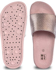 Paragon K10908L Women Casual Slides | Stylish Sliders for Everyday Use for Ladies | Trendy & Comfortable Slippers with Cushioned Soles