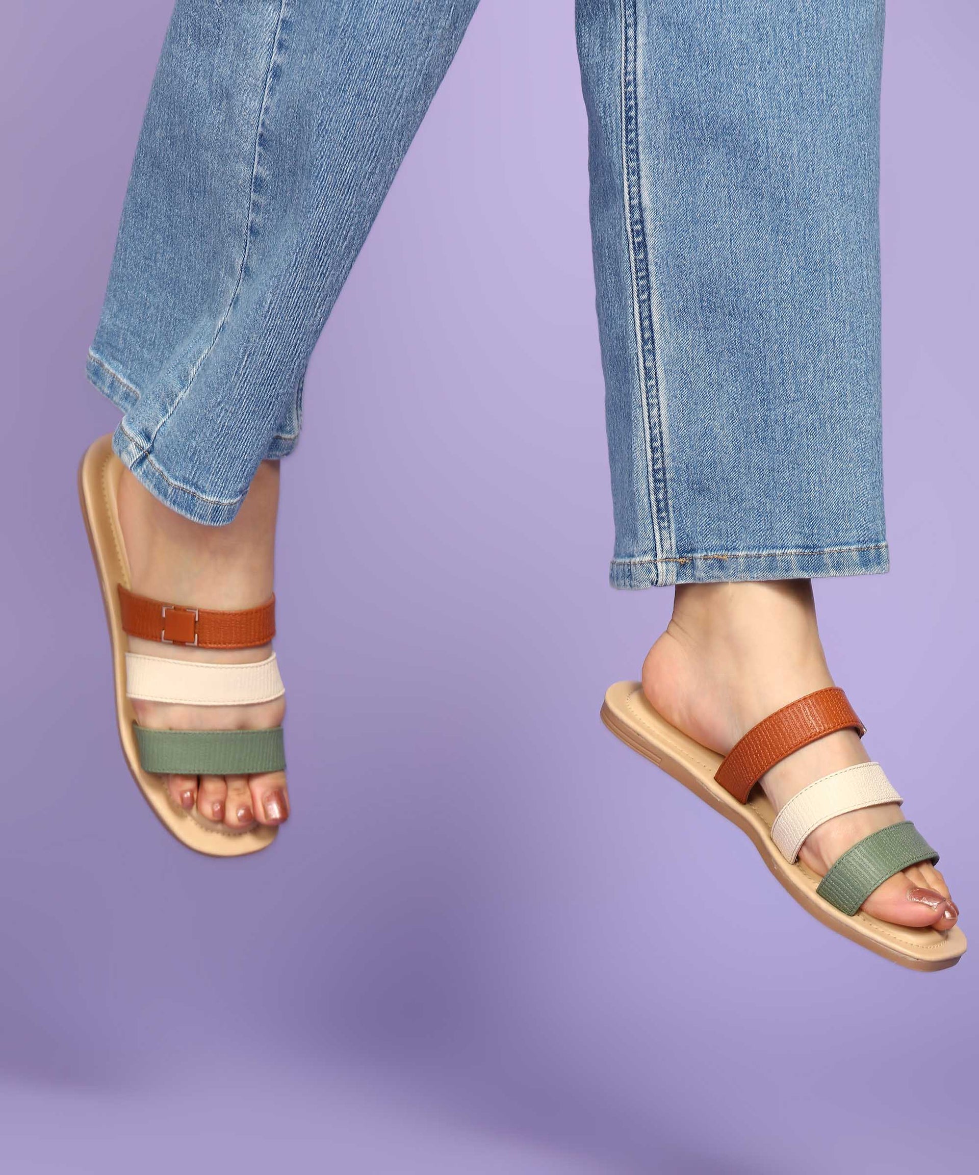 Paragon K6019L Women Sandals | Casual & Formal Sandals | Stylish, Comfortable & Durable | For Daily & Occasion Wear