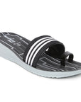 Women's Black Mascara Sandals -(PU5208L_BLK)