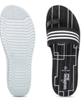 Women's Black Mascara Sandals -(PU5208L_BLK)