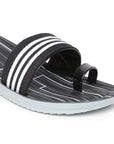 Women's Black Mascara Sandals -(PU5208L_BLK)