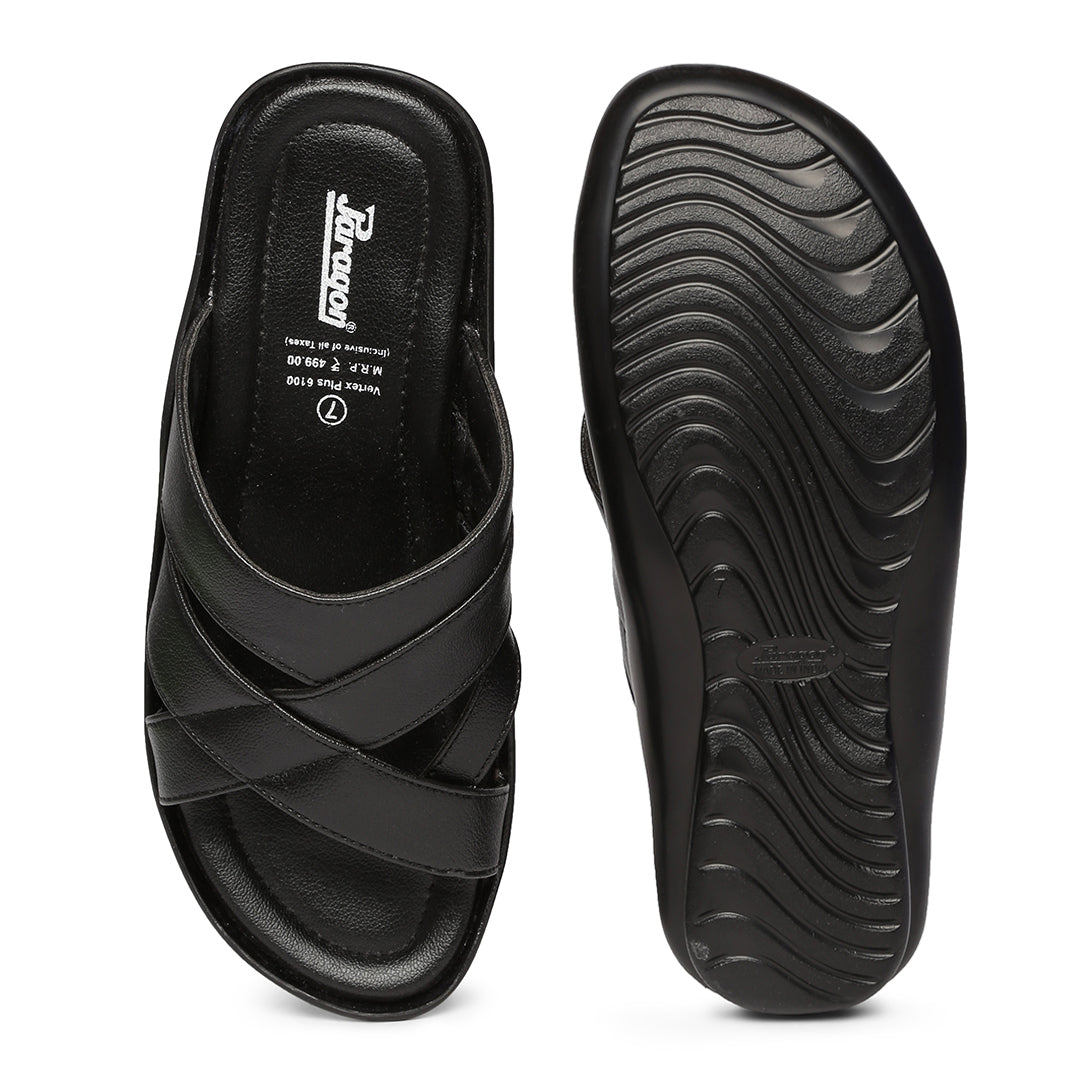Paragon PU6100GP Men Stylish Lightweight Flipflops | Comfortable with Anti skid soles | Casual &amp; Trendy Slippers | Indoor &amp; Outdoor