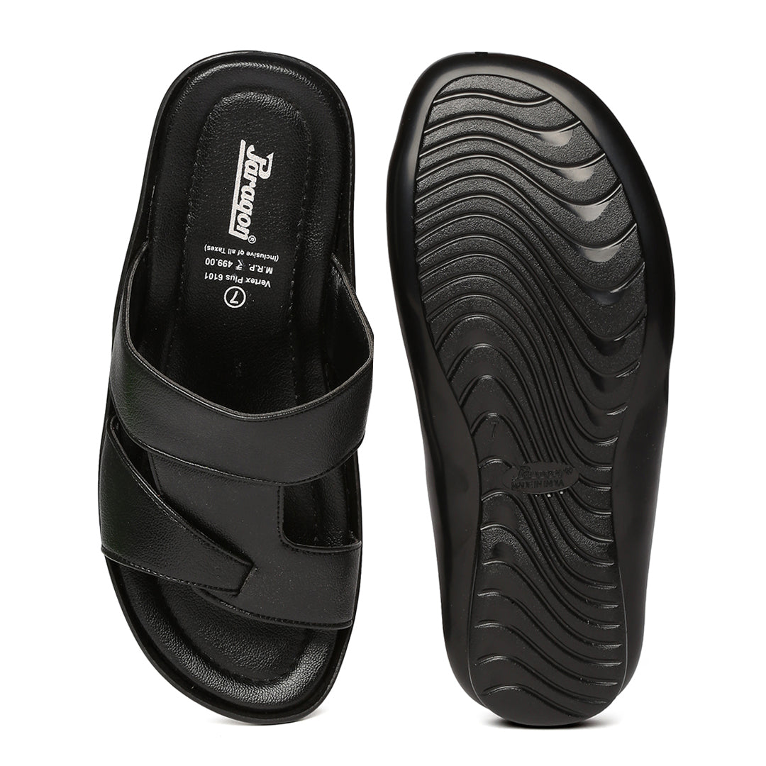 Paragon PU6101GP Men Stylish Lightweight Flipflops | Comfortable with Anti skid soles | Casual &amp; Trendy Slippers | Indoor &amp; Outdoor