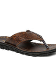 Men's Brown Vertex Flip-Flops