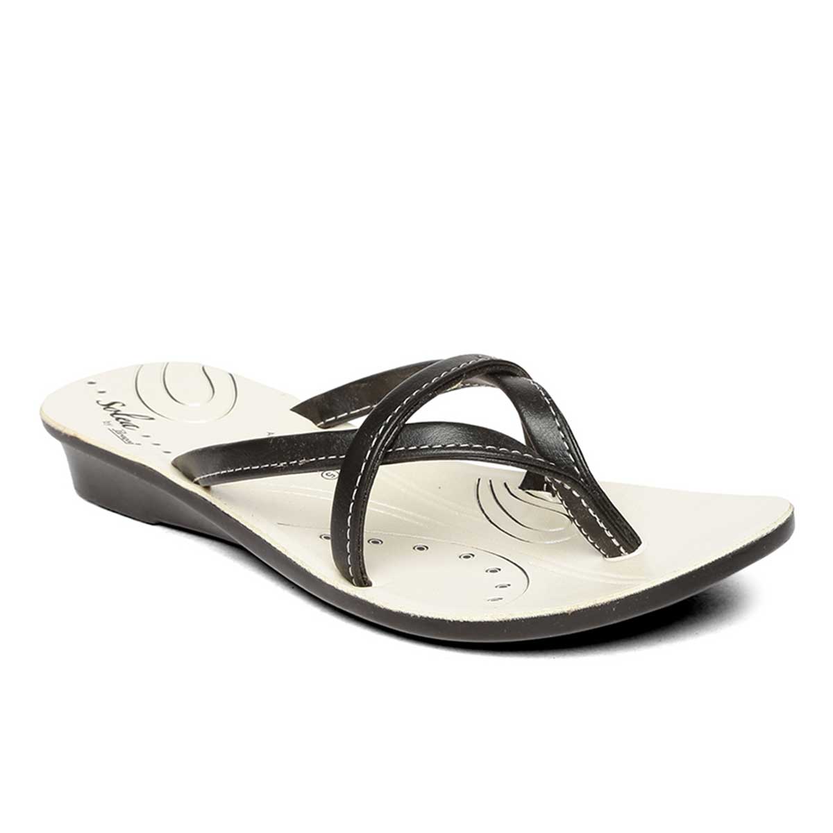 Women s Black Solea Flip Flops Paragon Footwear