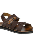 Men's Brown Slickers Sandals