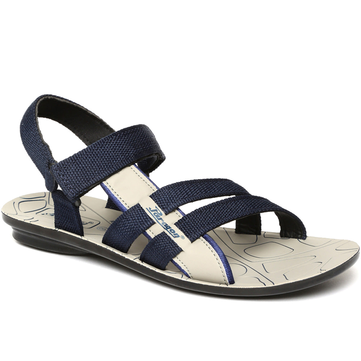 Men's Blue Slickers Sandals – Paragon Footwear - Main Image