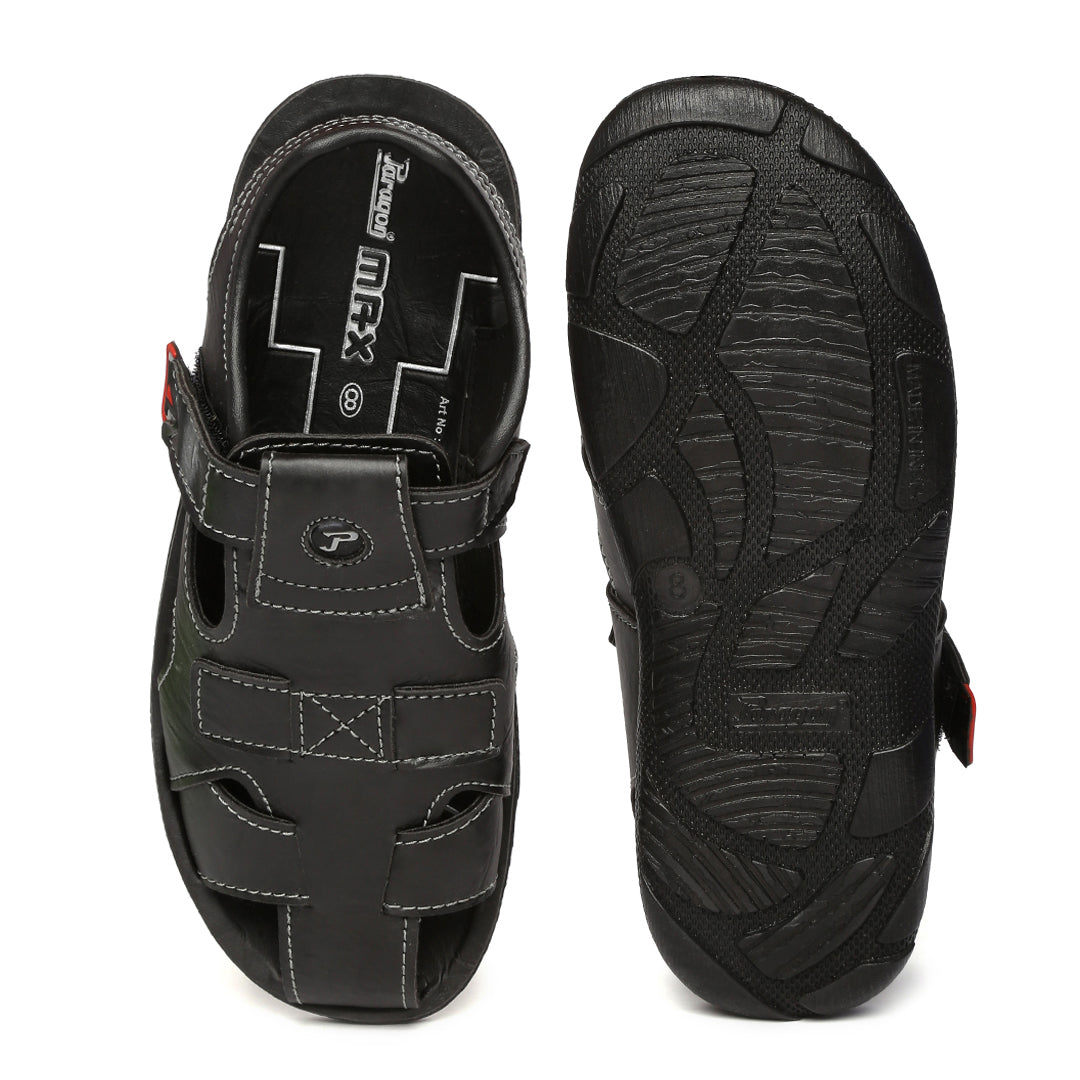 Paragon  PU9601G Men Stylish Sandals | Comfortable Sandals for Daily Outdoor Use | Casual Formal Sandals with Cushioned Soles
