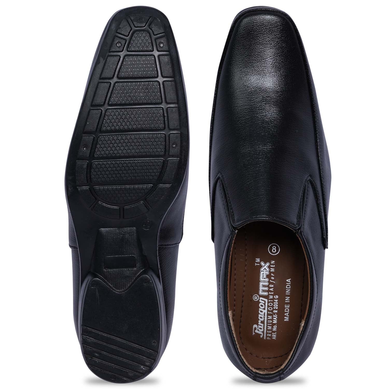Paragon R2004G Men Formal Shoes | Corporate Office Shoes | Smart &amp; Sleek Design | Comfortable Sole with Cushioning | Daily &amp; Occasion Wear