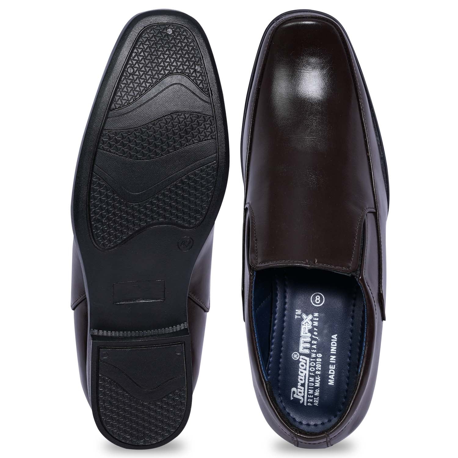 Paragon R2010G Men Formal Shoes | Corporate Office Shoes | Smart &amp; Sleek Design | Comfortable Sole with Cushioning | Daily &amp; Occasion Wear
