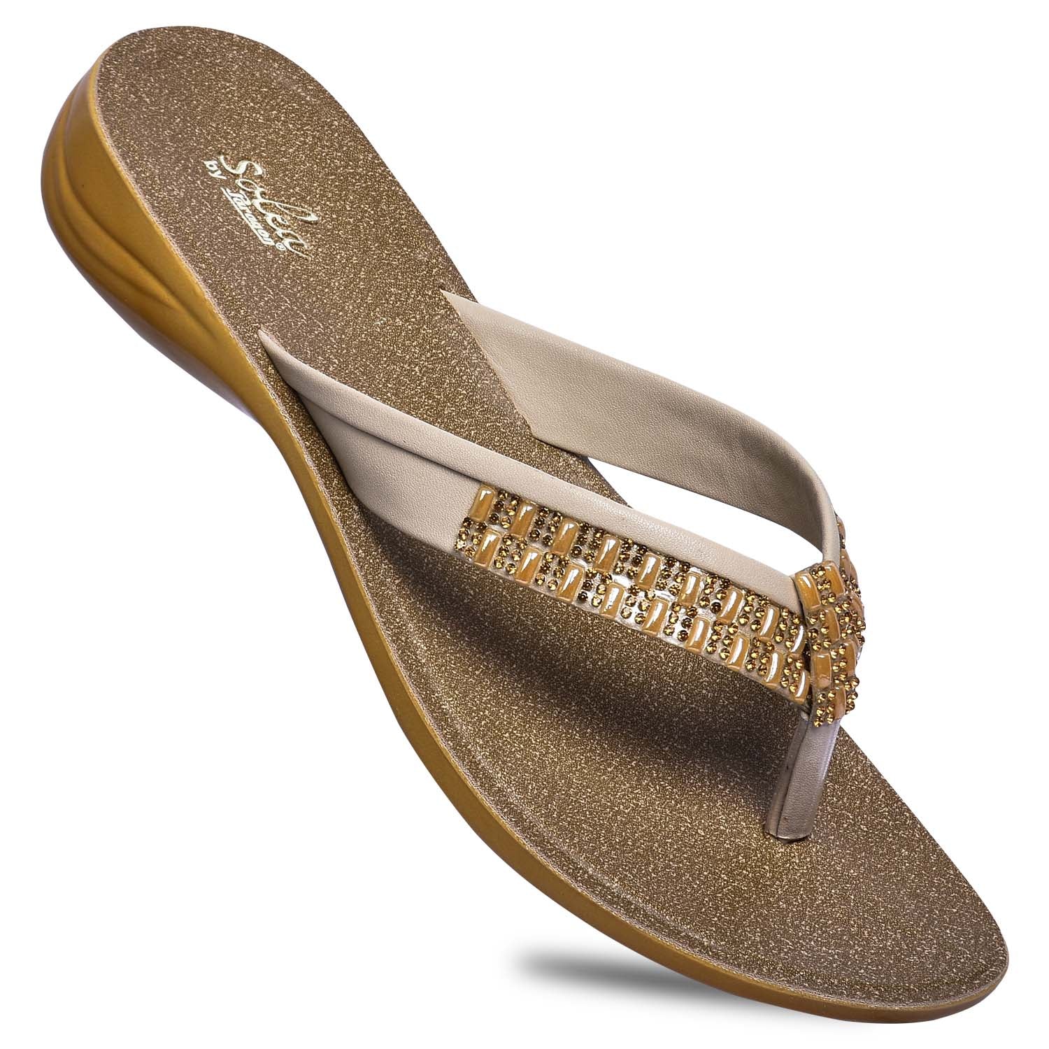 Paragon R90251L Women Sandals | Casual &amp; Formal Sandals | Stylish, Comfortable &amp; Durable | For Daily &amp; Occasion Wear