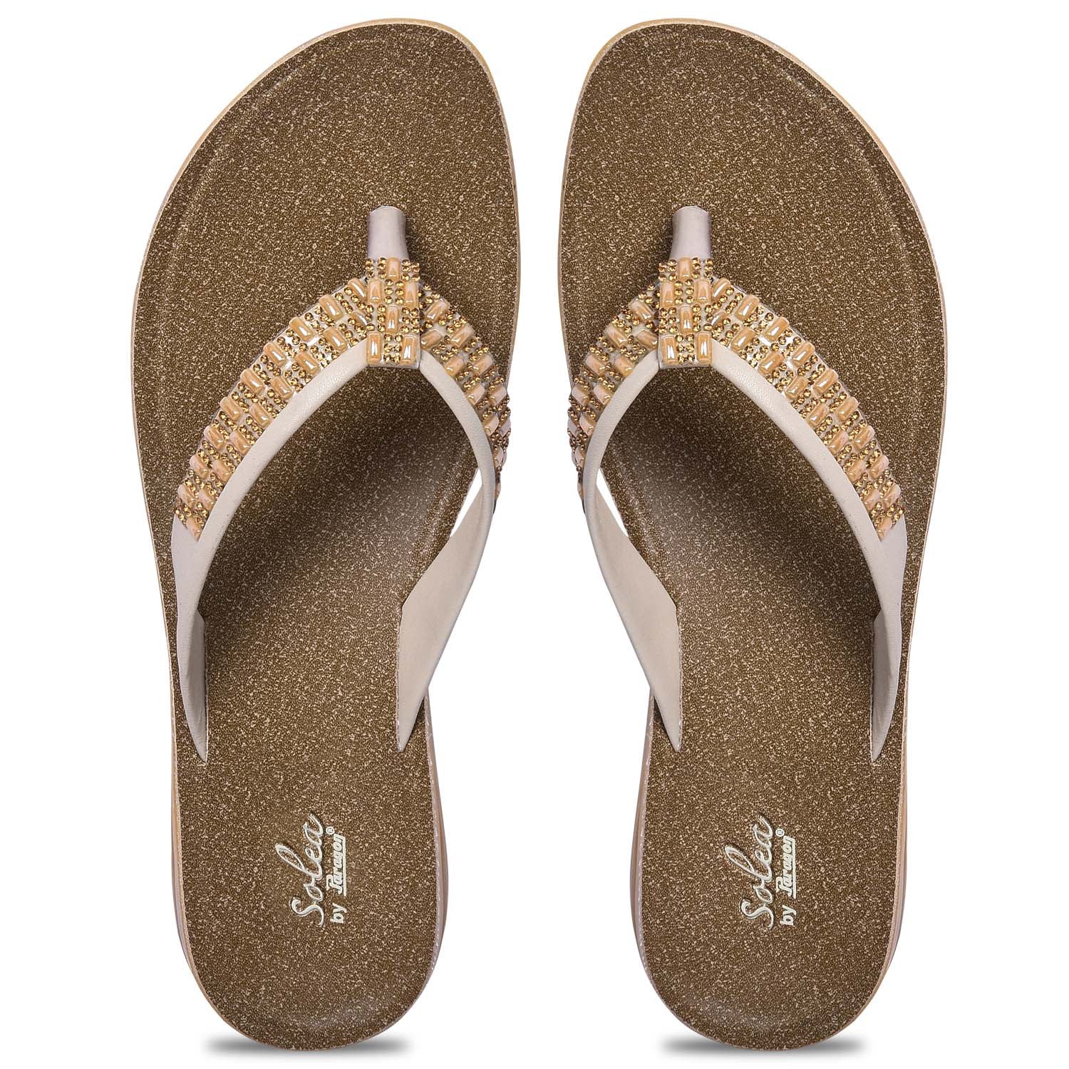 Paragon R90251L Women Sandals | Casual &amp; Formal Sandals | Stylish, Comfortable &amp; Durable | For Daily &amp; Occasion Wear