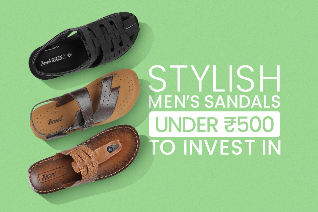 Stylish Men’s Sandals under ₹500 to invest in