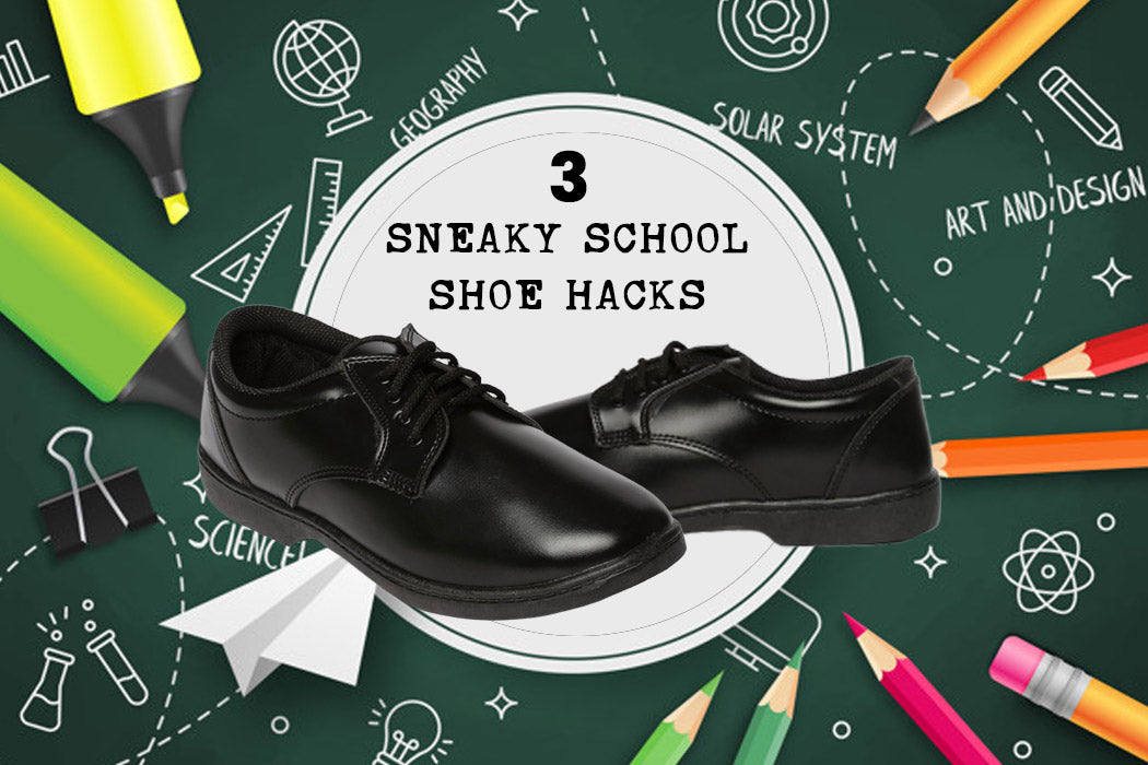 3 Sneaky School Shoe Hacks