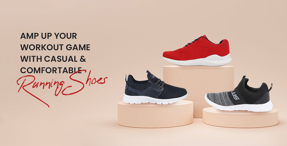 Amp Up Your Workout Game With Casual & Comfortable Running Shoes