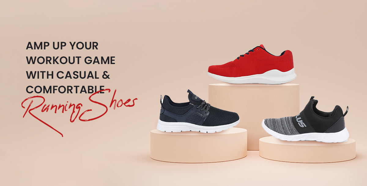 Amp Up Your Workout Game With Casual & Comfortable Running Shoes