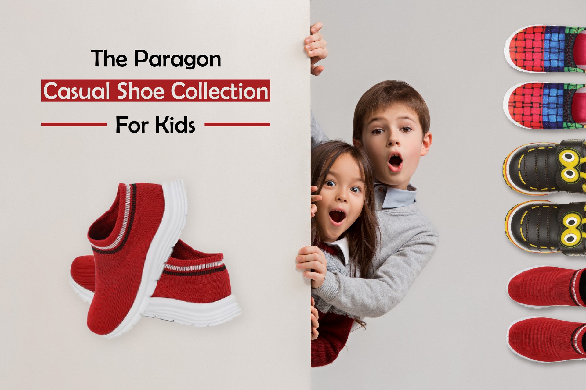 The Paragon Casual Shoe Collection For Kids Paragon Footwear