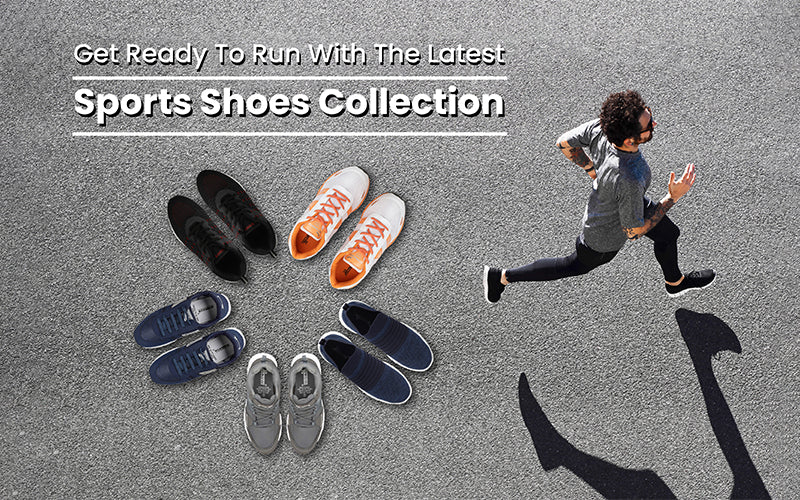 Get ready to run with the latest sports shoes collection