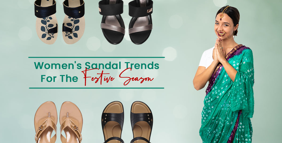 Women's Sandal trends for the festive season