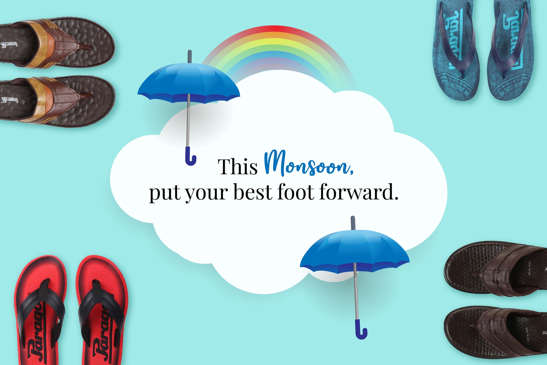 This Monsoon, put your best foot forward in flip-flops