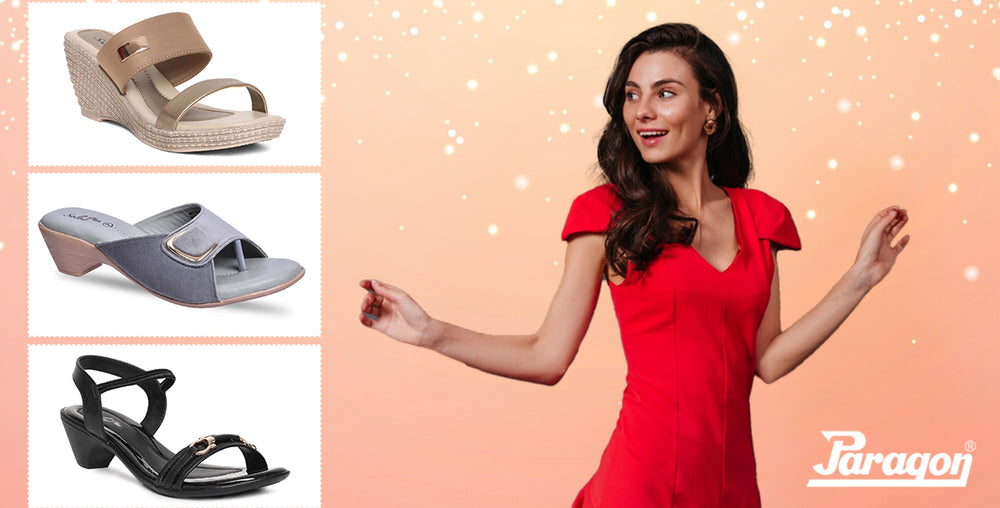 All About Glam: Must-Have Party Wear Sandals for Women  Paragon Footwear