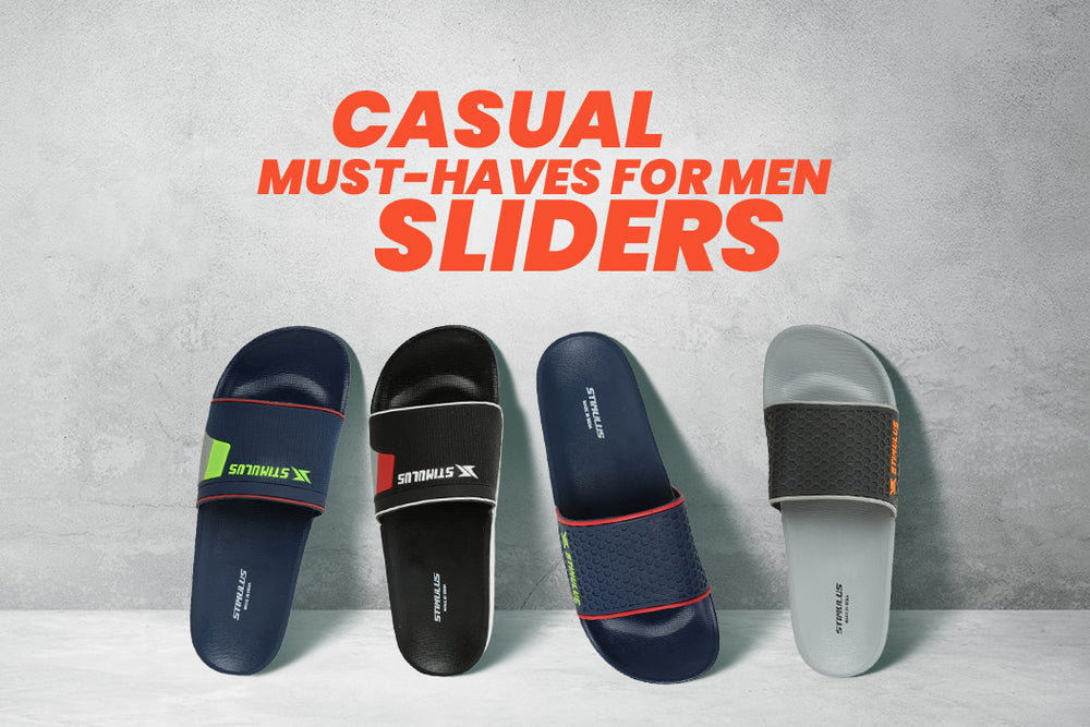CASUAL MUST-HAVES FOR MEN SLIDERS