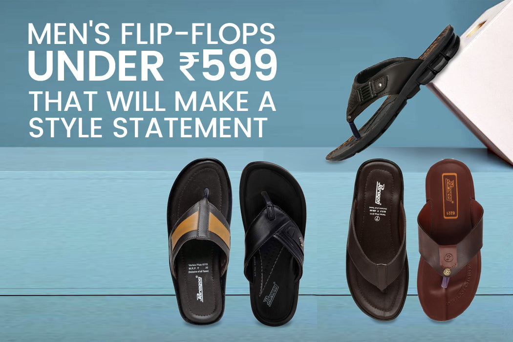 Men's Flip-Flops under 599 that will make a style statement