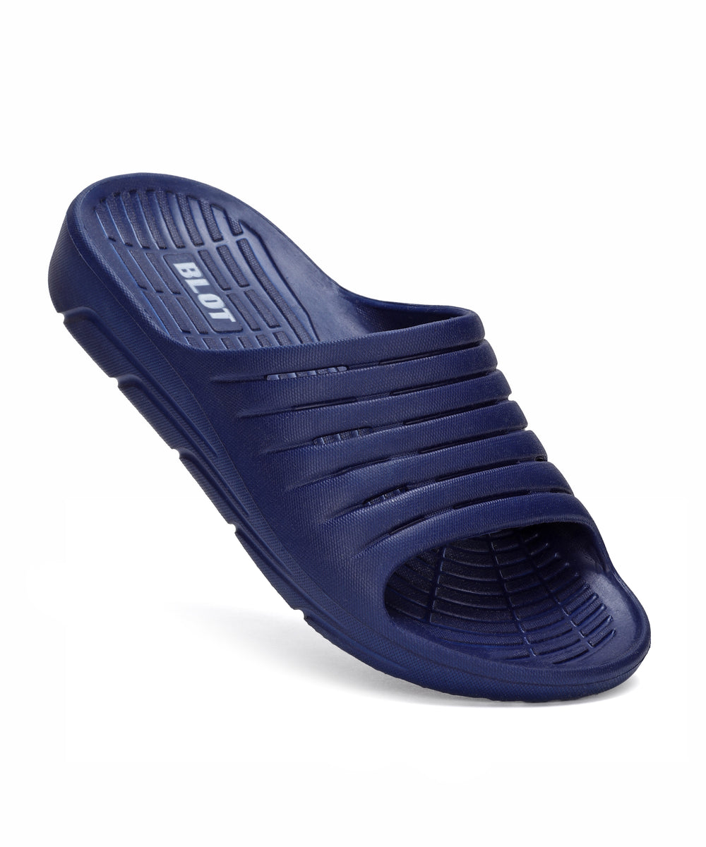Paragon Blot K10910G Men Casual Sliders | Stylish Trendy Lightweight Slides | Casual &amp; Comfortable Slippers | For Everyday Use