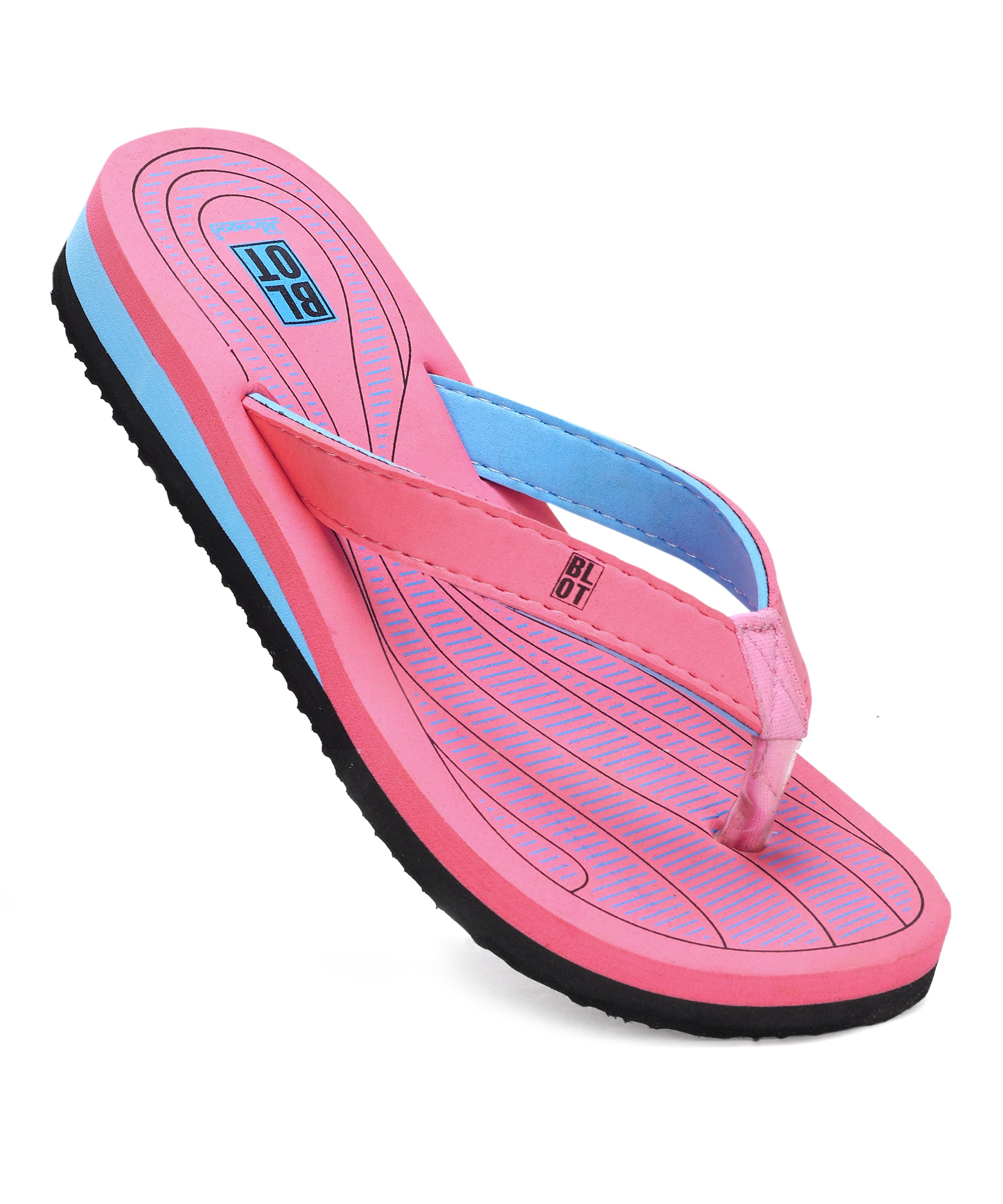 Paragon Blot K3307L Women Slippers | Lightweight Flipflops for Indoor &amp; Outdoor | Casual &amp; Comfortable | Anti Skid sole | For Everyday Use