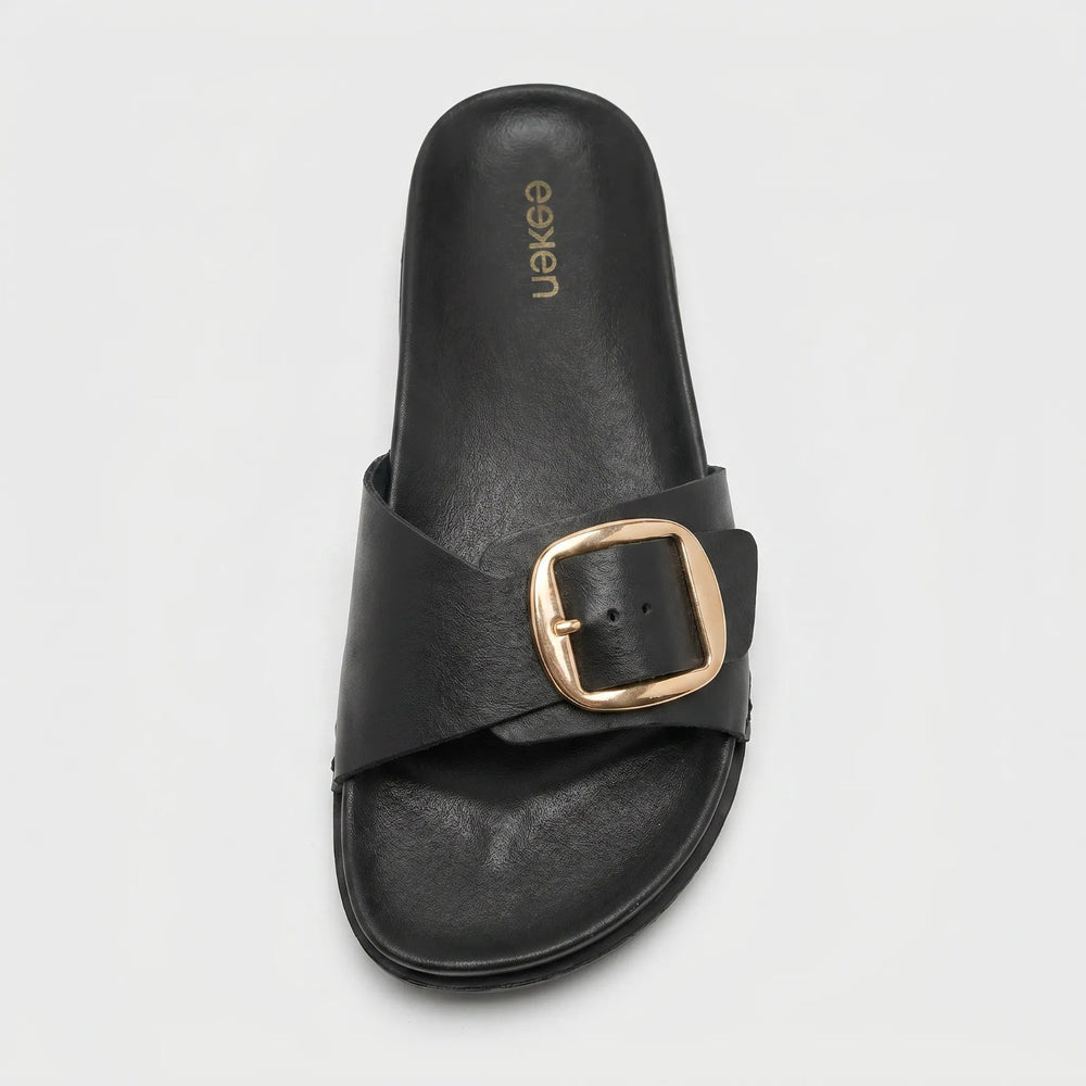 Paragon EPULI6166 Women Casual Sandal Black