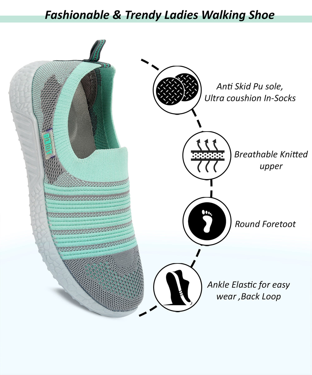 Paragon Blot PUK3503LS Women Casual Shoes | Sleek &amp; Stylish | Latest Trend | Casual &amp; Comfortable Grey