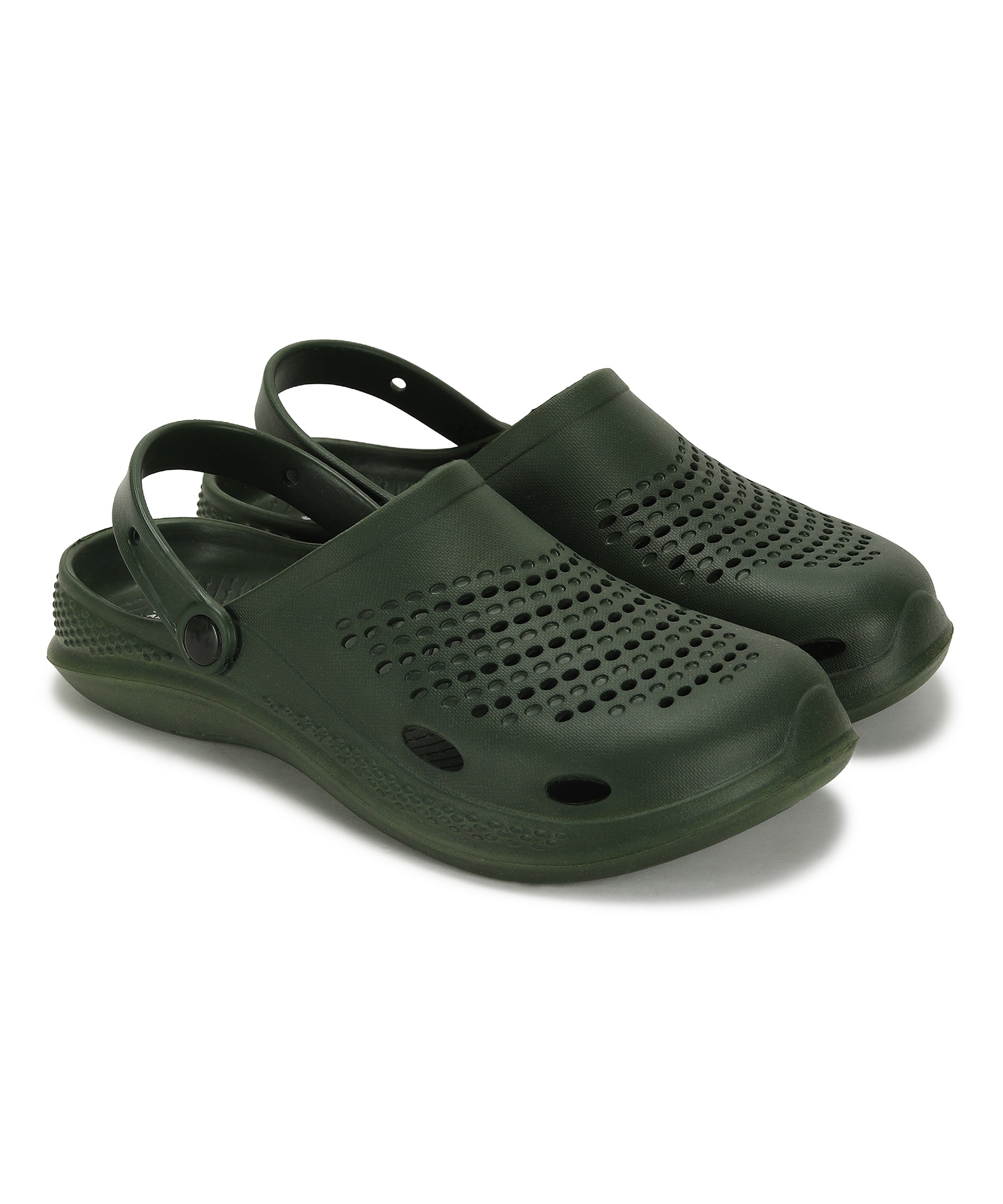 Paragon K10918G Men Casual Clogs | Stylish, Anti-Skid, Durable | Casual &amp; Comfortable | For Everyday Use