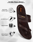 Paragon PUK2224G Men Stylish Sandals | Comfortable Sandals for Daily Outdoor Use | Casual Formal Sandals with Cushioned Soles